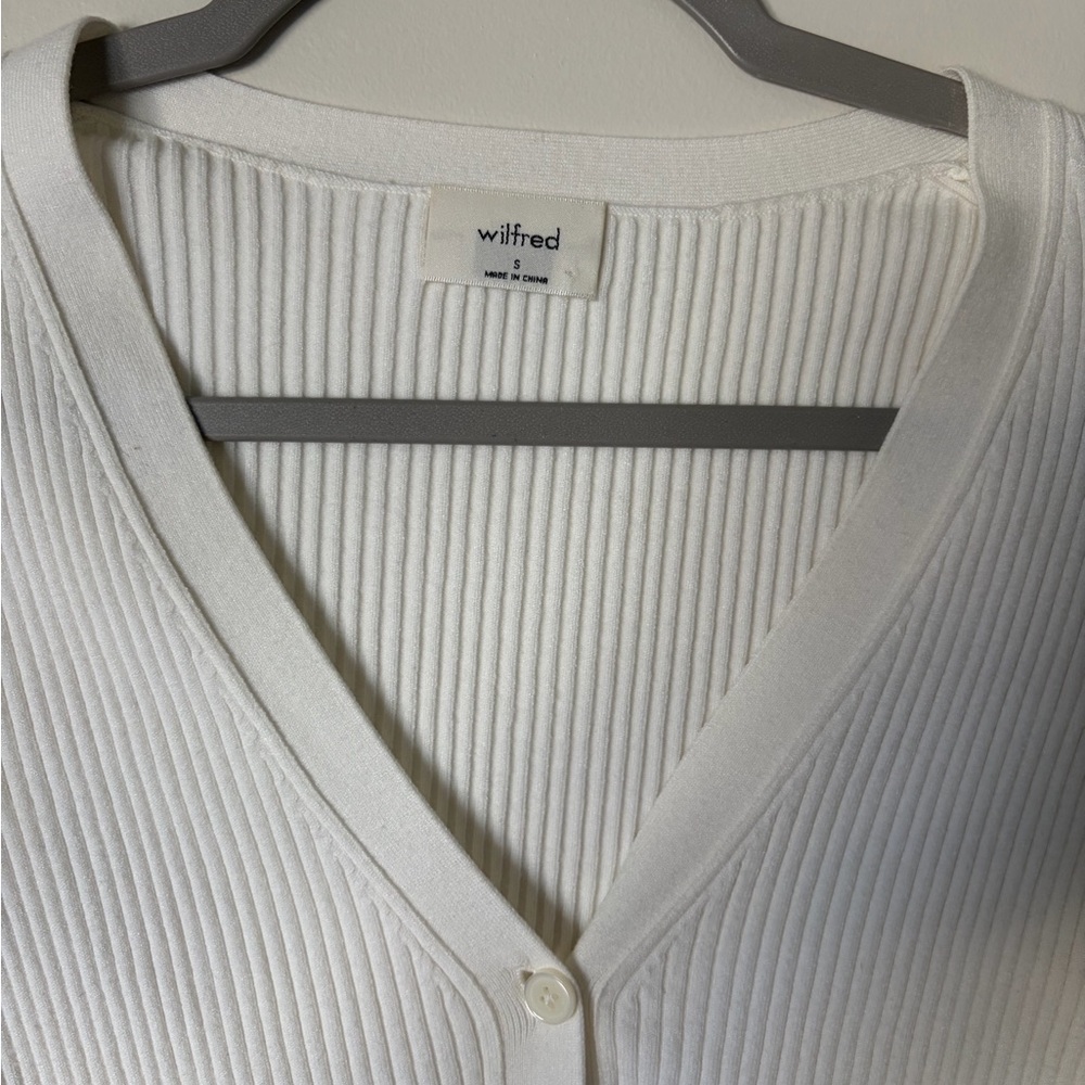 Aritzia Wilfred Manila Cardigan Sweater - Picture 3 of 4
